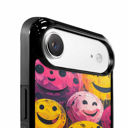 iPhone 17 Air Case — Smiley Faces Animal Printsmile Animal Print, Custom Art Phone Cover