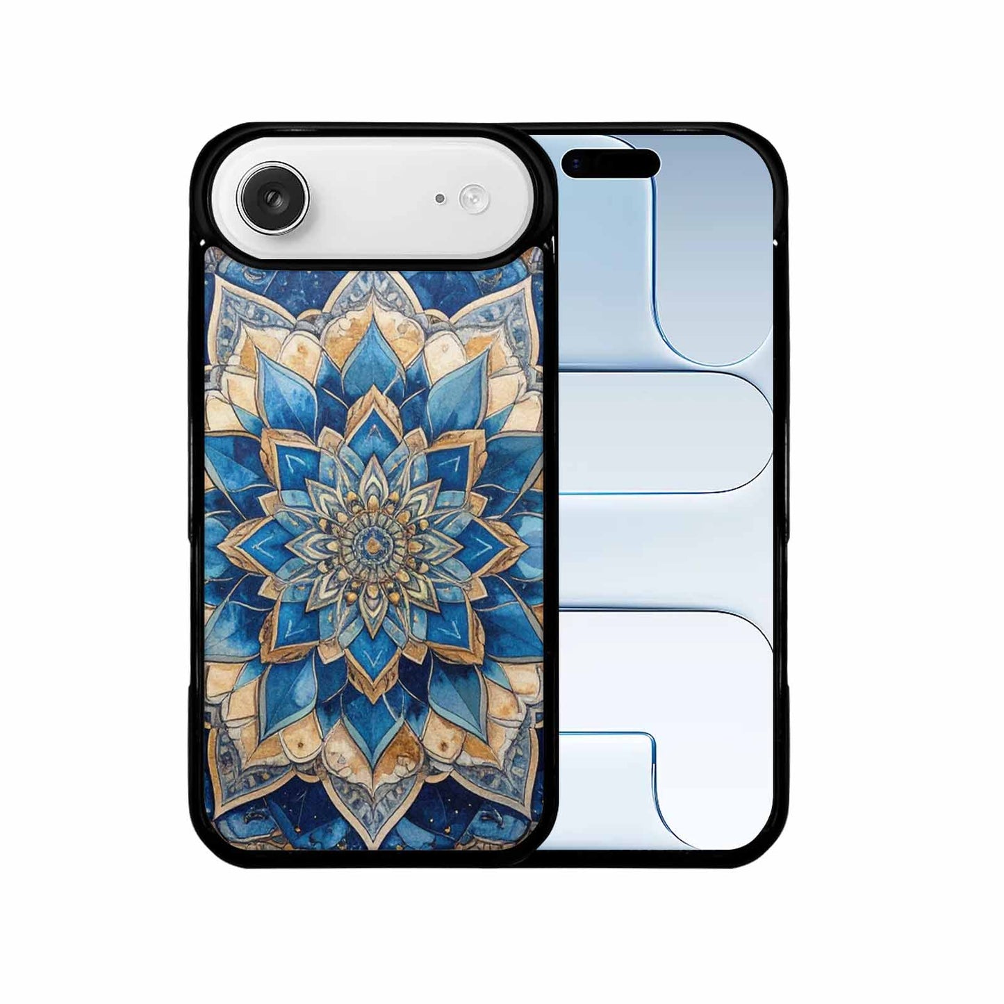 iPhone 17 Air Case — Small Mandala Pattern Randomly Varying Floral, Custom Designed Case Cover
