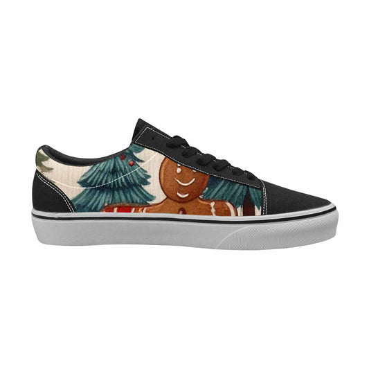 WOMEN'S Christmas Holly Snowflake Canvas Lace-Up Y2K Sneakers