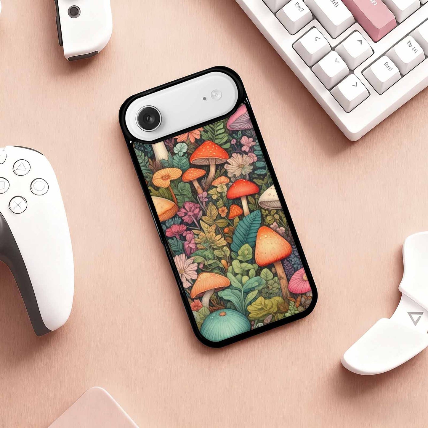 iPhone 17 Air Case — Mushrooms Botanicalmushrooms P Qwd Floral, Custom Made Phone Cover
