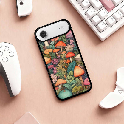 iPhone 17 Air Case — Mushrooms Botanicalmushrooms P Qwd Floral, Custom Made Phone Cover