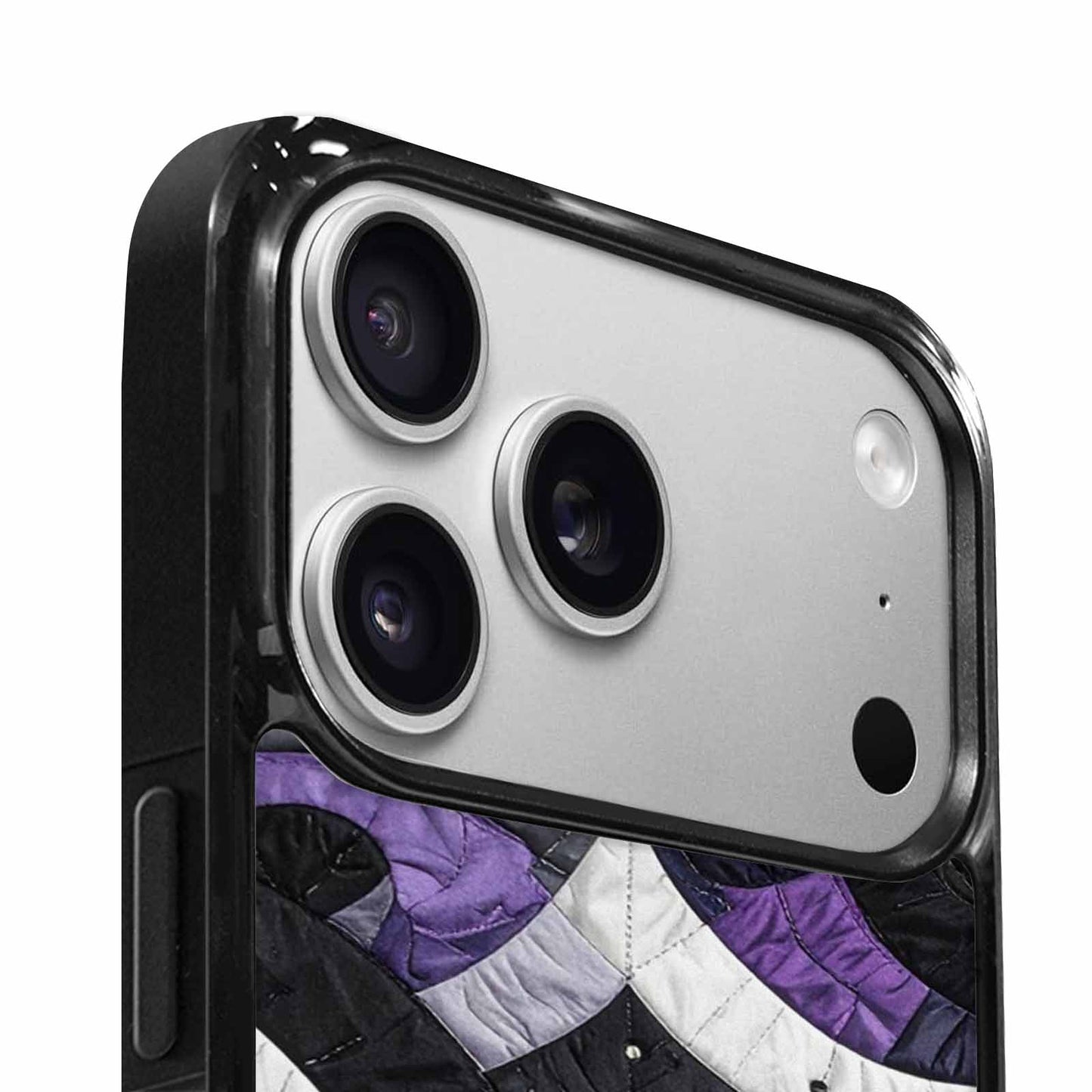iPhone 17 Pro Case — Vivid Camo Asexual Pride Camo, Unique Phone Case Design
