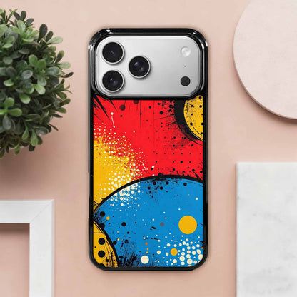 iPhone 17 Pro Max Case — Small Comic Book Halftone Original Art, Customized Protective Case