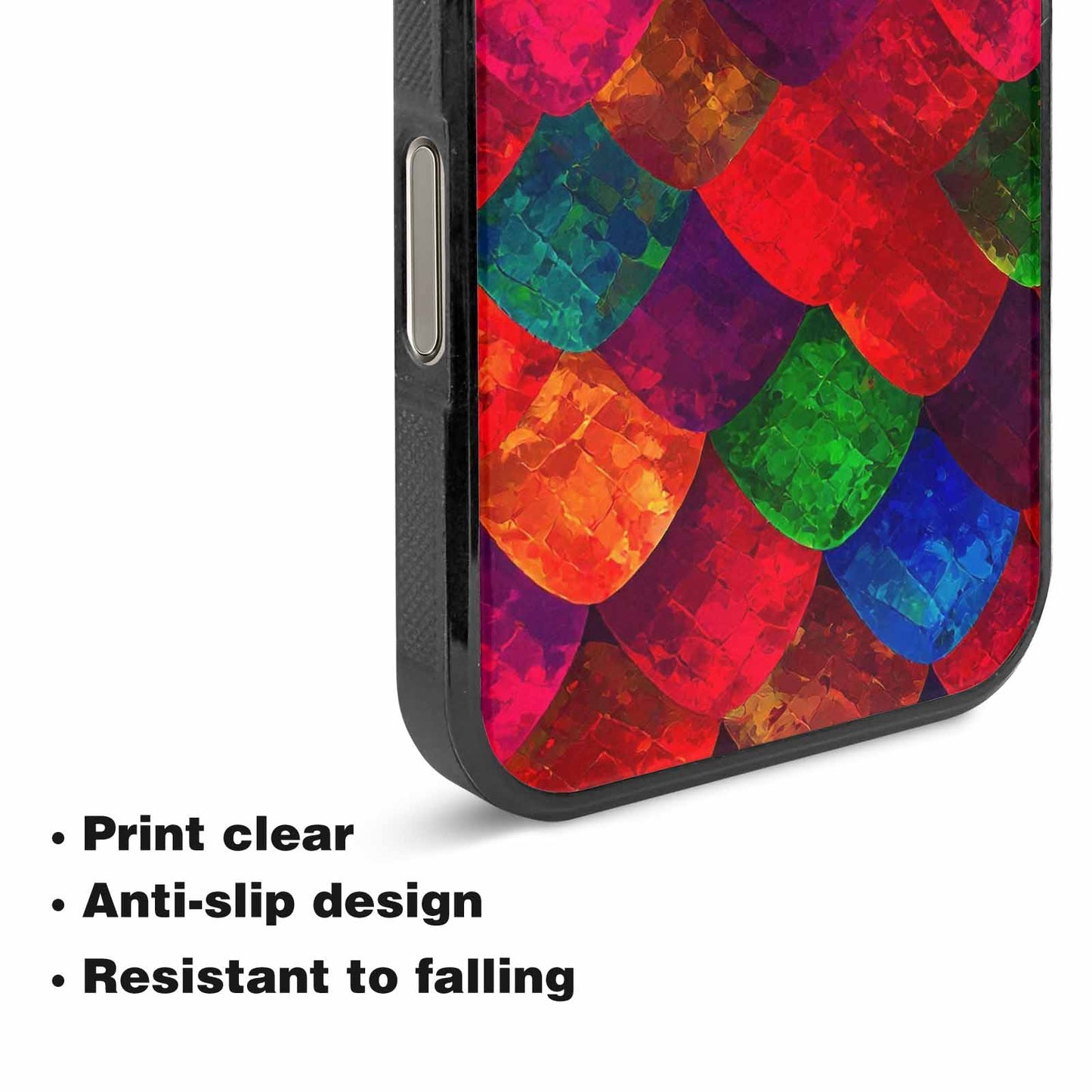 iPhone 16 Pro Max Case — Snake Print Dark Seamless Pattern Vibrant, Original Design Phone Case