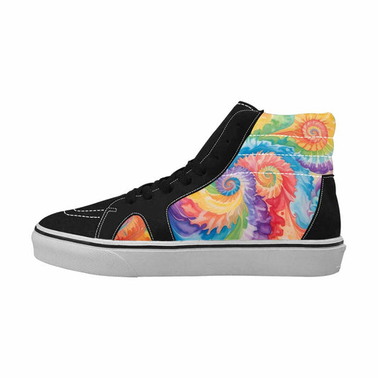 WOMEN'S Tie High Top Canvas Cottagecore Sneakers