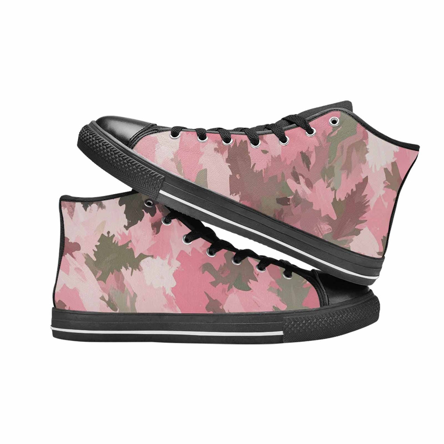 MEN'S Military Camouflage Blotch High Top Canvas Y2K Custom Sneakers