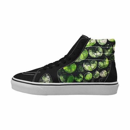 MEN'S Reptile Scale High Top Canvas Dreamcore Custom Shoes