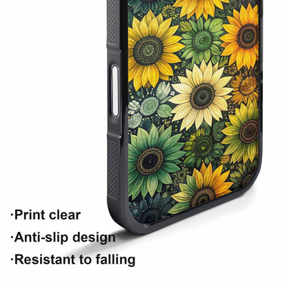 iPhone 17 Pro Max Case — Blend Melt Them Together Floral, Custom Designed Case Cover
