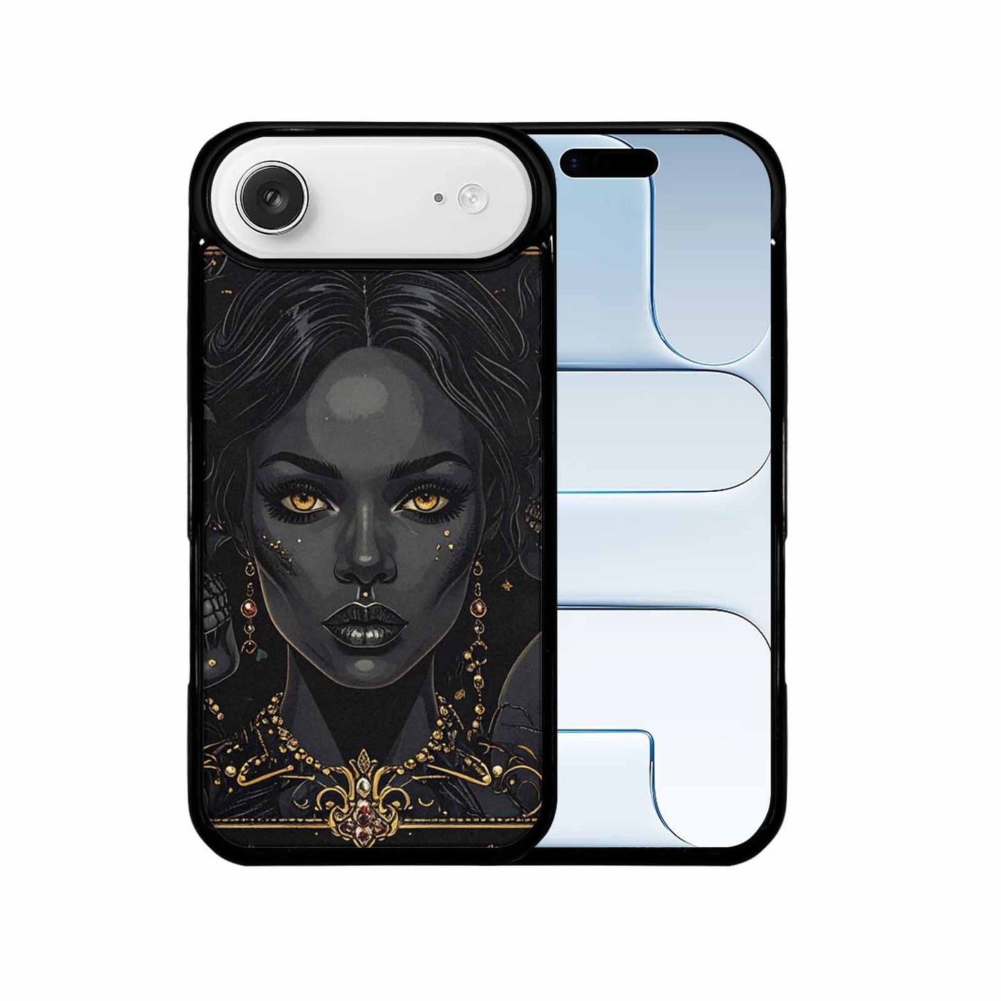 iPhone 17 Air Case — Skull Dark Art Gothic Print Gothic, Unique Phone Case Design