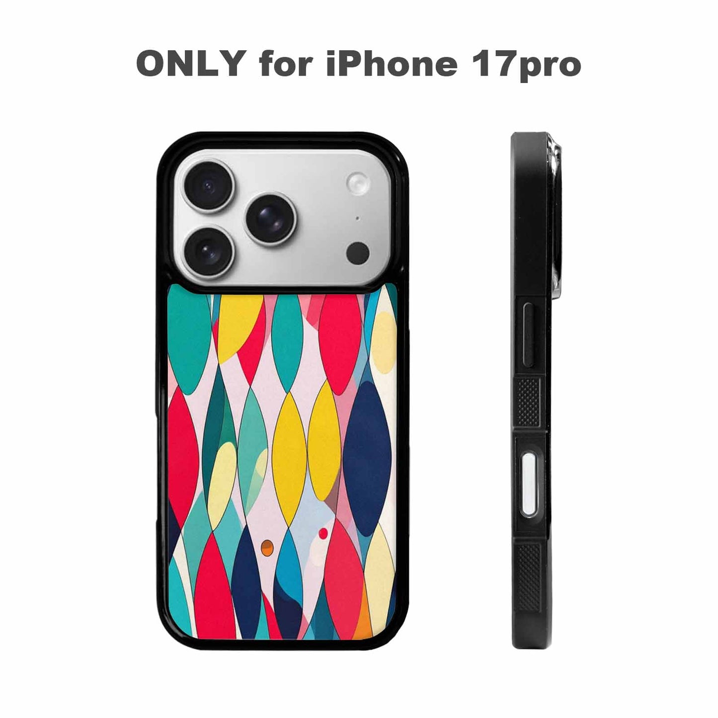 iPhone 17 Pro Case — Mod Cartoon Art Pattern Cartoon Cute, Personalized Phone Case