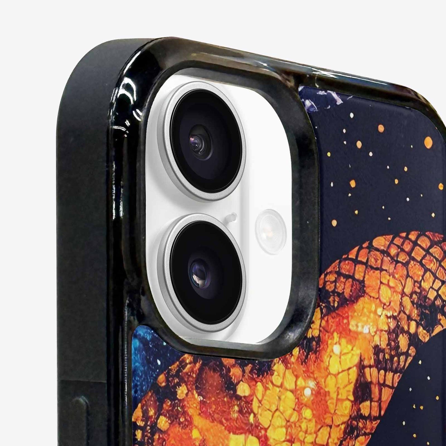 iPhone 16 Case — Galaxy Snake Print Custom, Customized Protective Case