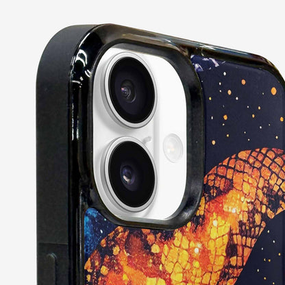 iPhone 16 Case — Galaxy Snake Print Custom, Customized Protective Case