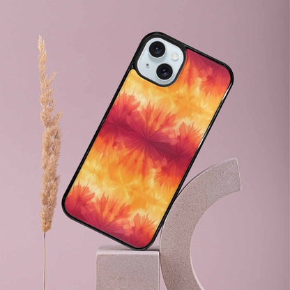 iPhone 15 Plus Case — Ombre Tie Dye Sunset, Custom Phone Case