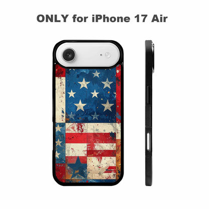 iPhone 17 Air Case — Small American Flag Stars And Galaxy, Custom Print Case Cover