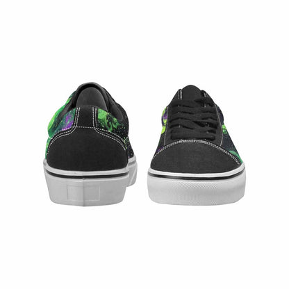 WOMEN'S Galaxy Nebula Lace-Up Canvas Grunge Custom Shoes