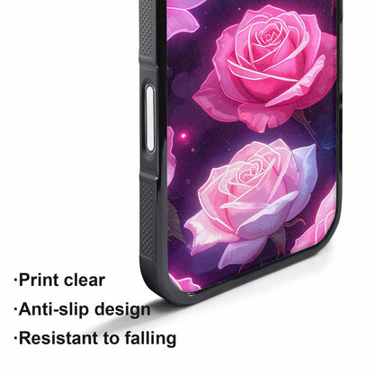 iPhone 17 Air Case — Watercolor Marble Rose Watercolor Abstract, Custom Printed Phone Case