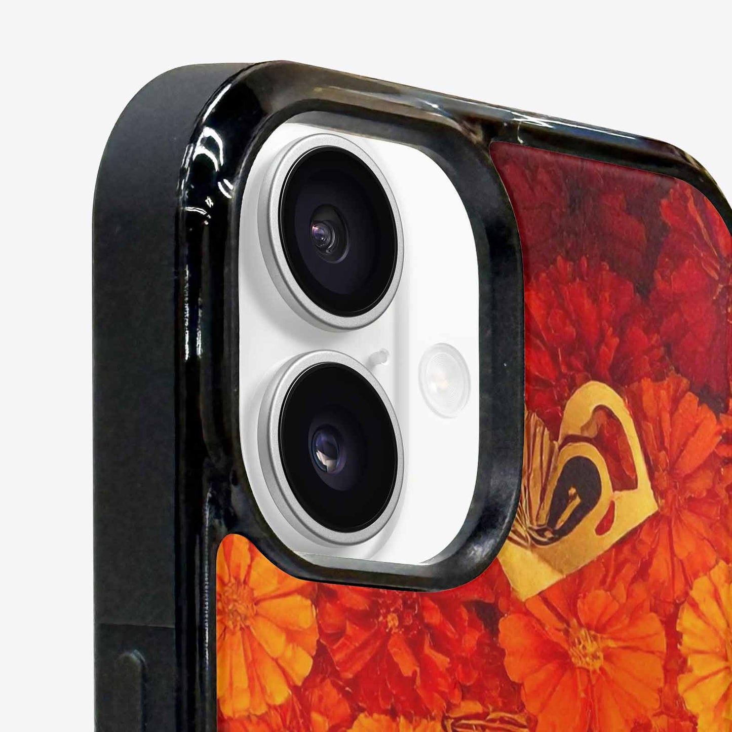 iPhone 16 Case — Marigold Day Of The Dead Marigold, Original Design Phone Case