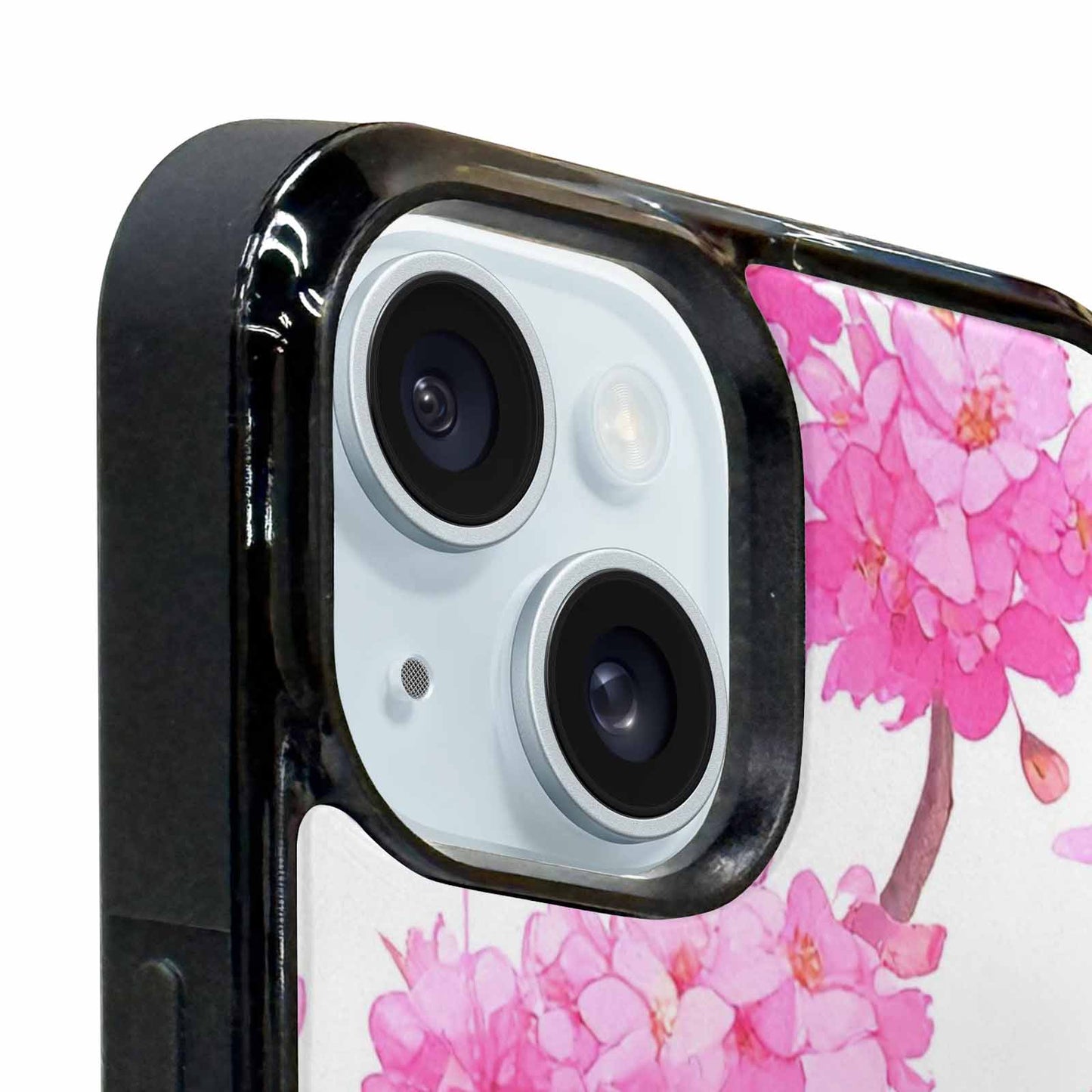 iPhone 15 Plus Case — Cherry Blossom Branch Cherry Blo, Custom Designed Case Cover