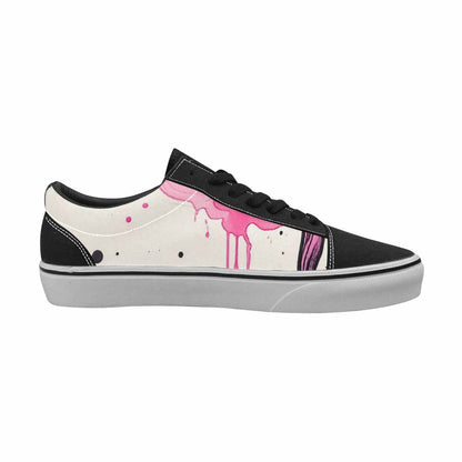 WOMEN'S Van Gogh Swirl Lace-Up Canvas Dark Academia Sneakers