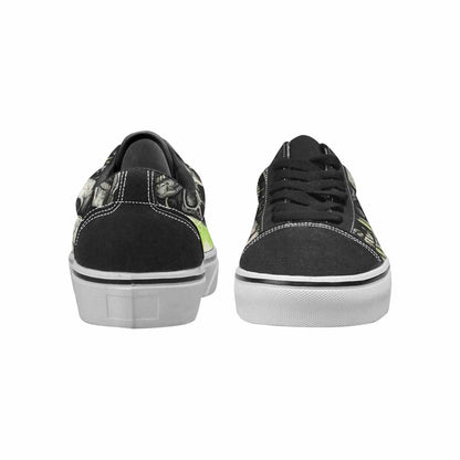 WOMEN'S Rainbow From Skull S Lace-Up Canvas Dreamlike Shoes