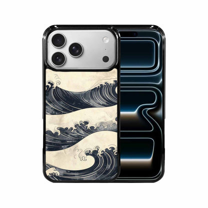 iPhone 17 Pro Max Case — Vintage Americana Wave Retro Vintage, Custom Phone Case