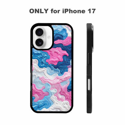iPhone 17 Case — Vivid Camo Transgender Camo, Personalized Phone Case