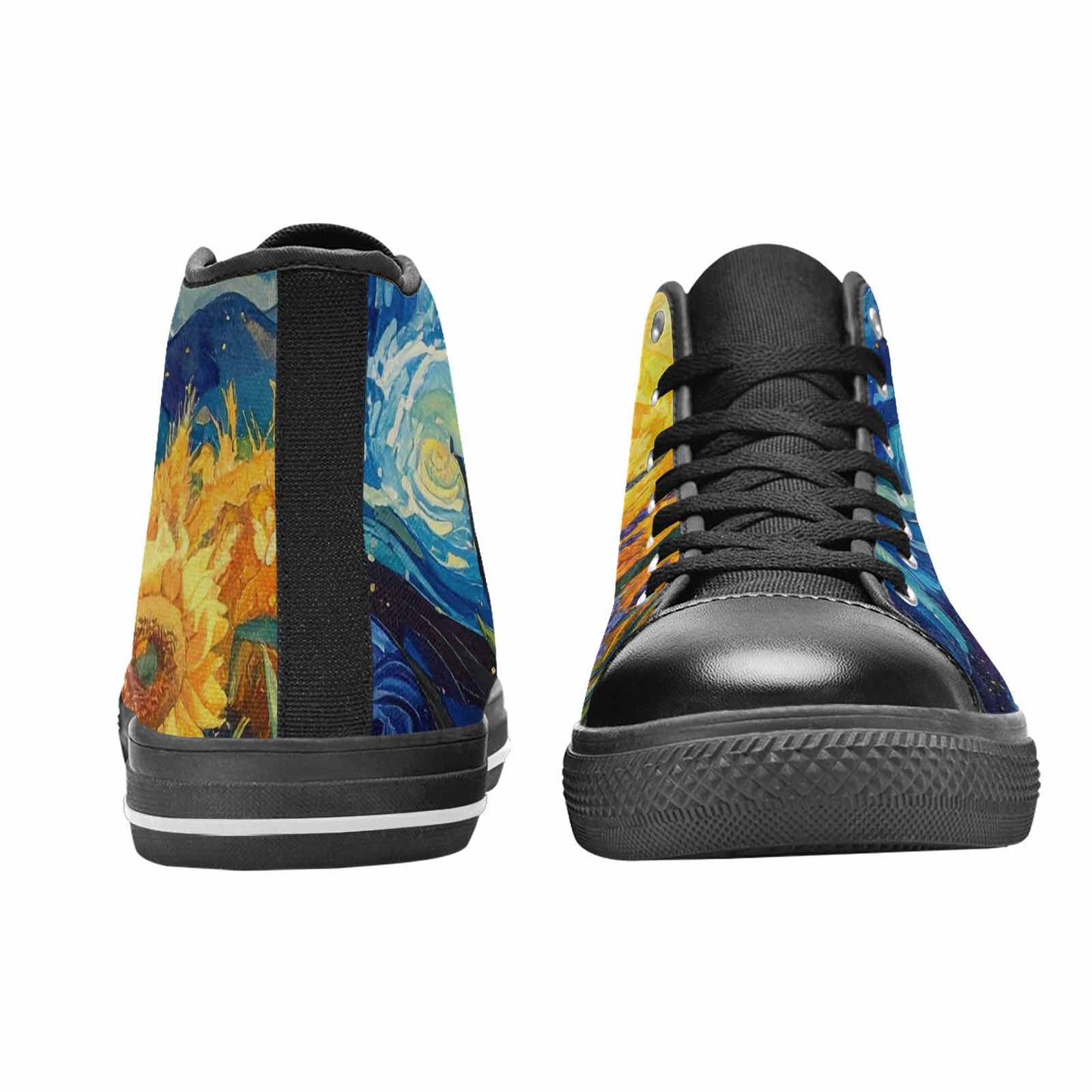 MEN'S Blend All Versions High Top Canvas Dark Academia Custom Shoes