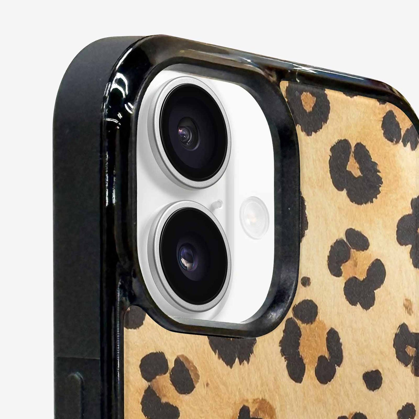 iPhone 16 Case — Cheetah Print Sandy Tan Base With, Custom Print Case Cover