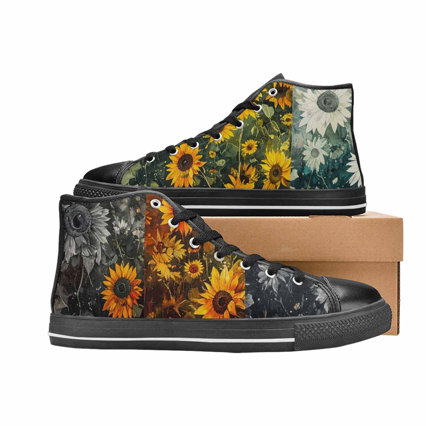 WOMEN'S Blend Melt Them High Top Canvas Y2K Custom Shoes