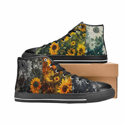WOMEN'S Blend Melt Them High Top Canvas Y2K Custom Shoes