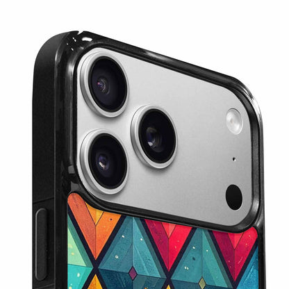 iPhone 17 Pro Max Case — Vintage Summer Diamond Retro Vintage, Customized Protective Case
