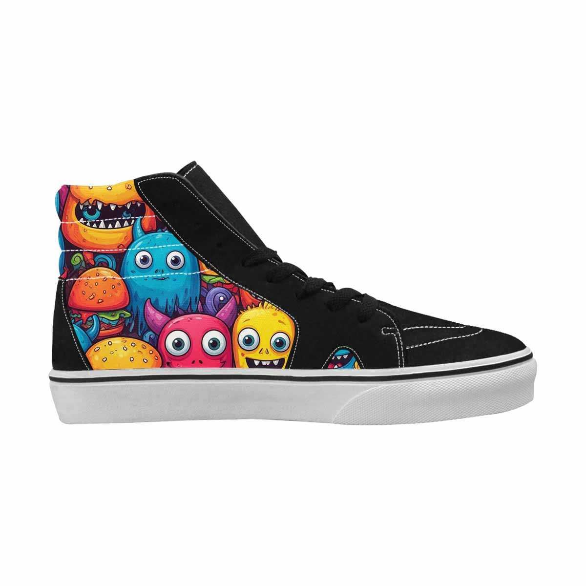 WOMEN'S Cartoon Monster Character High Top Canvas Y2K Shoes
