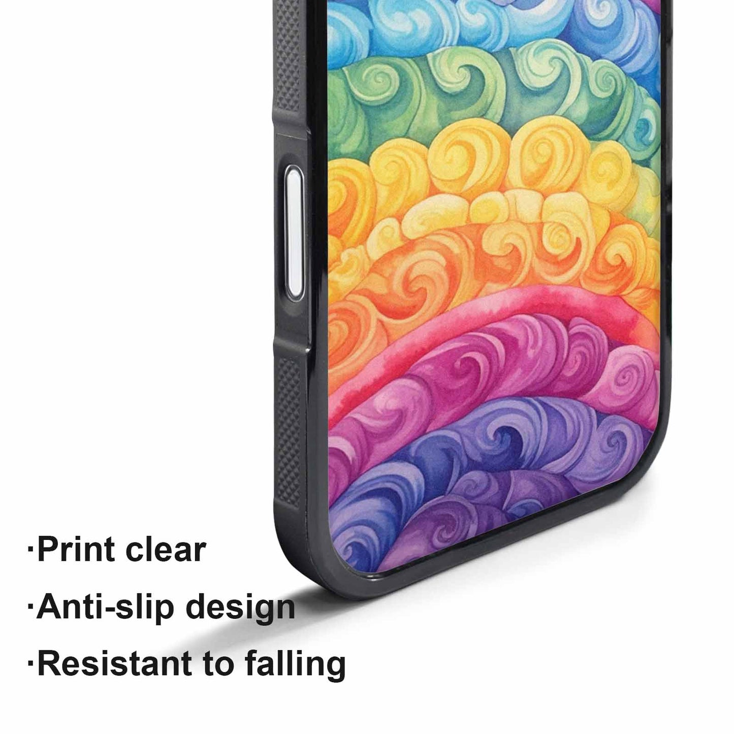 iPhone 17 Air Case — Tie Dye Swirls Tie Dye Tie, Custom Designed Case Cover