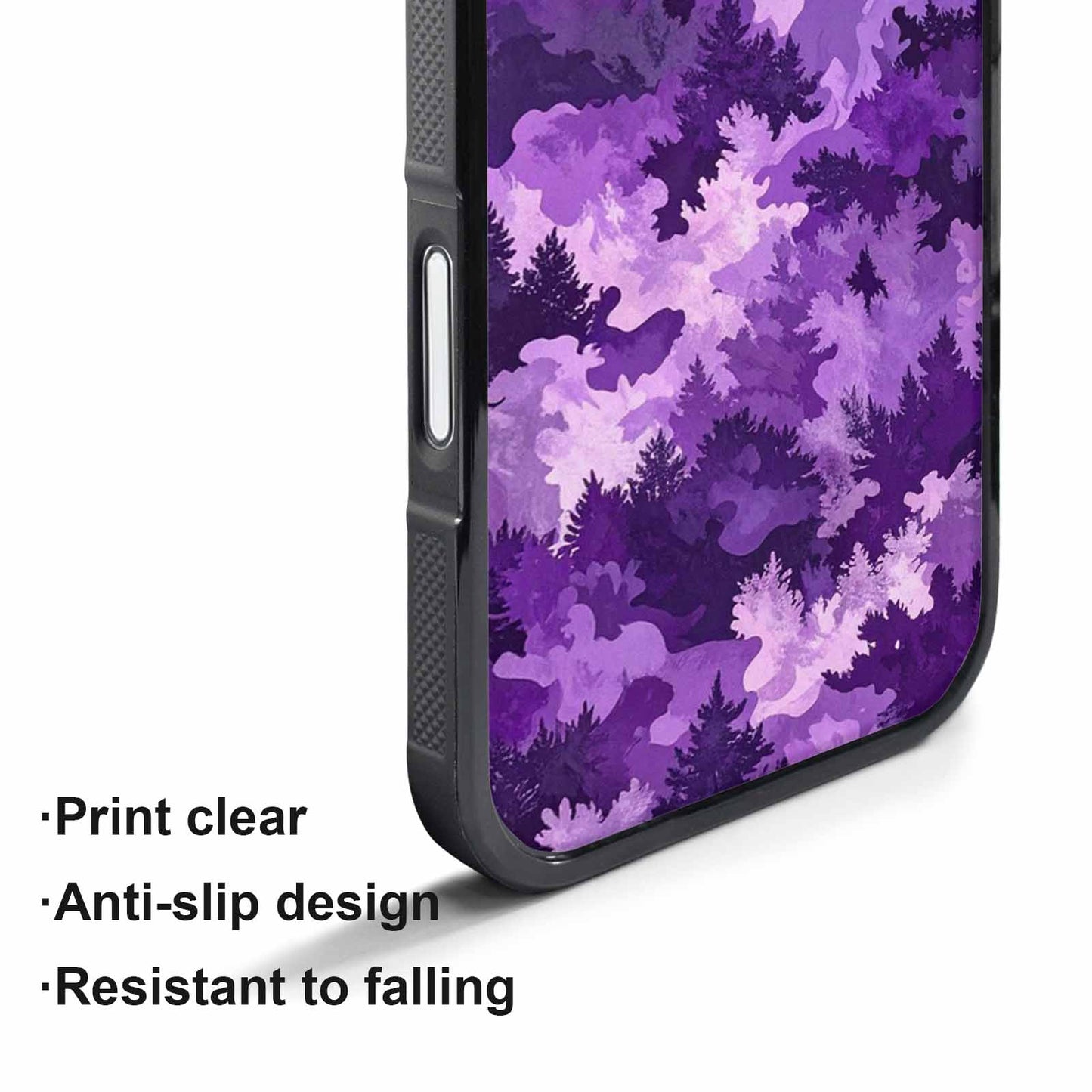 iPhone 17 Pro Case — Small Military Camouflage Blotch Pattern Camo, Custom Art Phone Cover