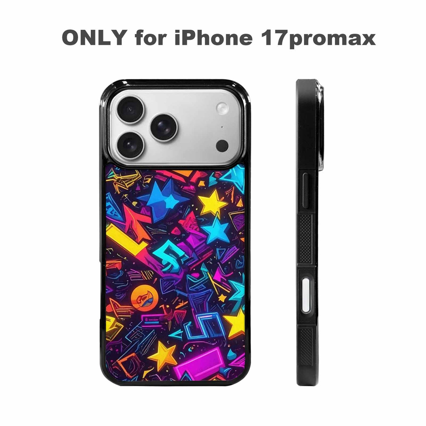 iPhone 17 Pro Max Case — Retro Motif Retro Motifs Qhq Retro, Customized Protective Case