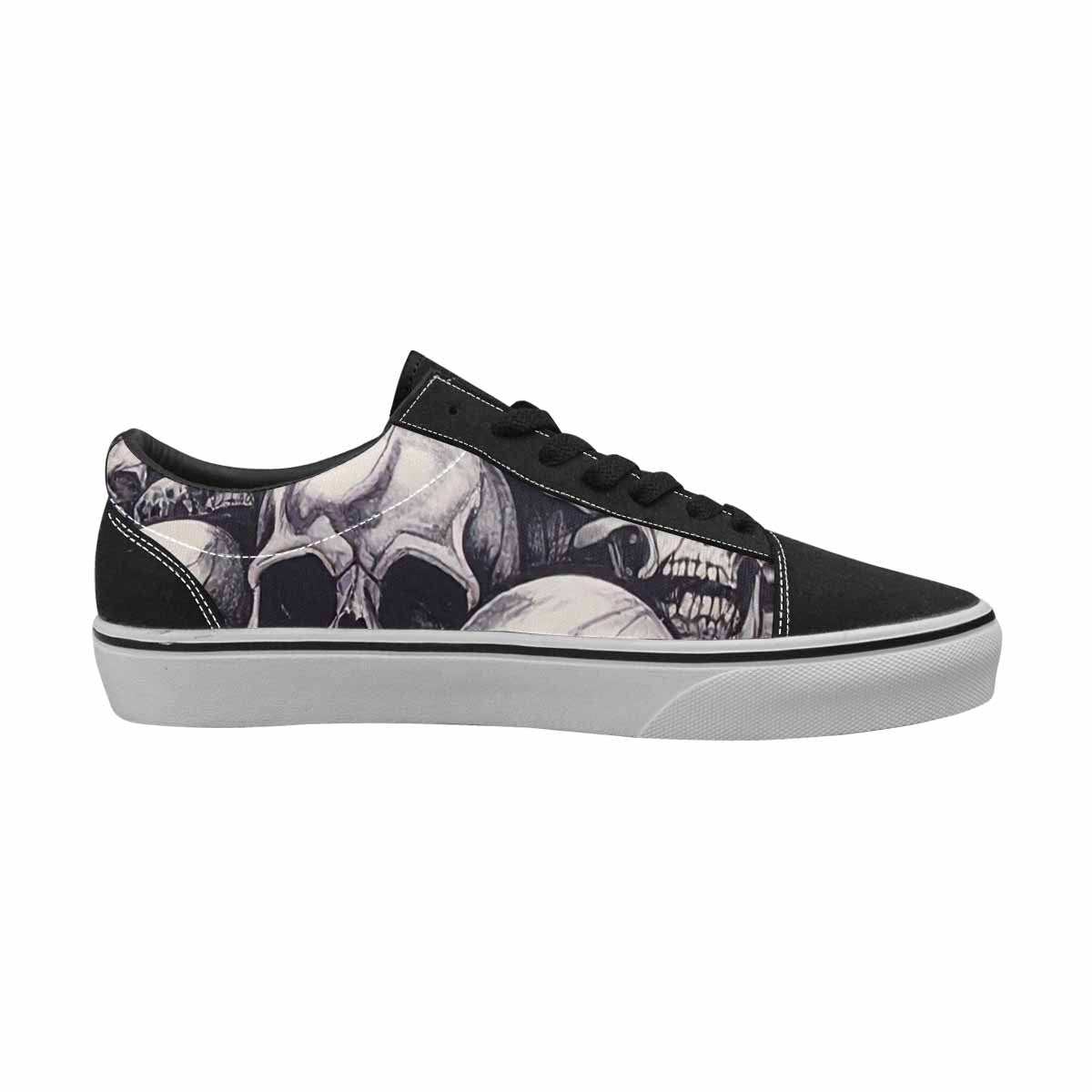 WOMEN'S Rainbow From Skull S Lace-Up Canvas Dreamlike Shoes