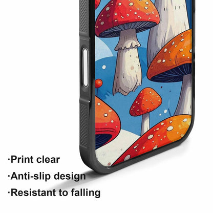 iPhone 17 Case — Vivid Winter Mushroom Cartoon Cute, Custom Printed Phone Case