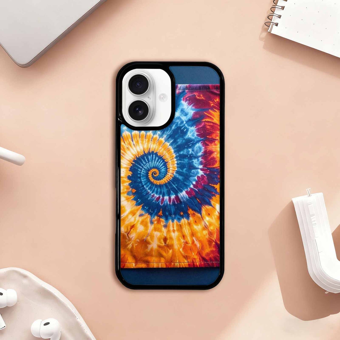 iPhone 17 Case — Tie Dye Mixed Style Custom Tie, Personalized Phone Case
