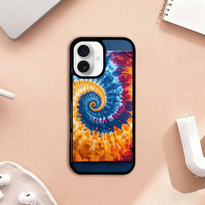 iPhone 17 Case — Tie Dye Mixed Style Custom Tie, Personalized Phone Case