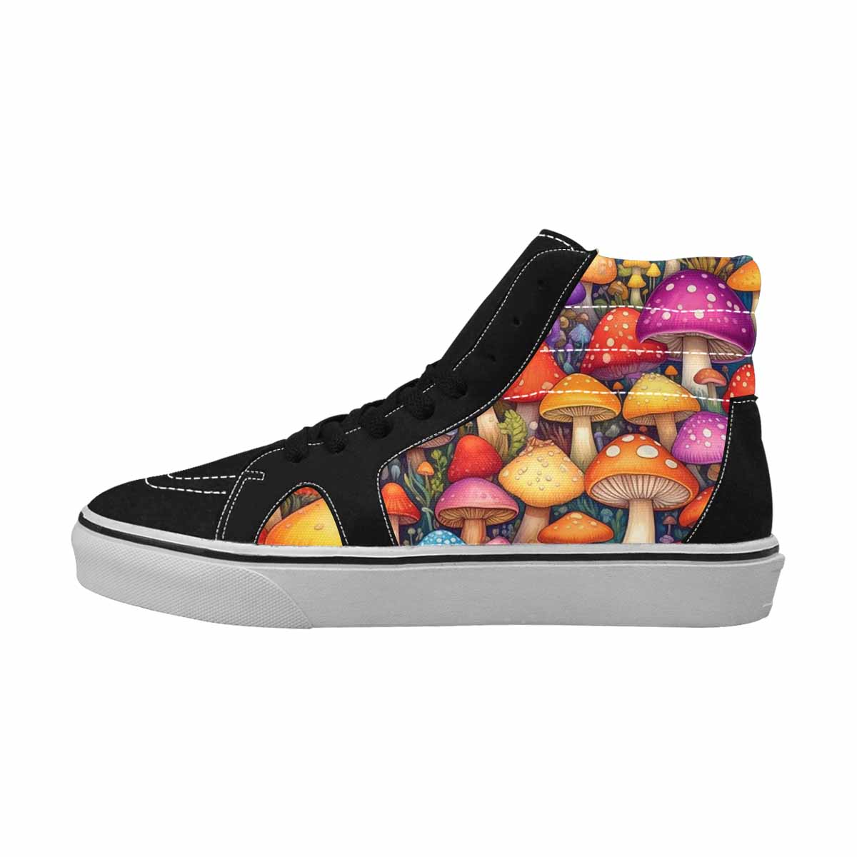 MEN'S Mushrooms (general) High Top Canvas Dreamlike Custom Shoes