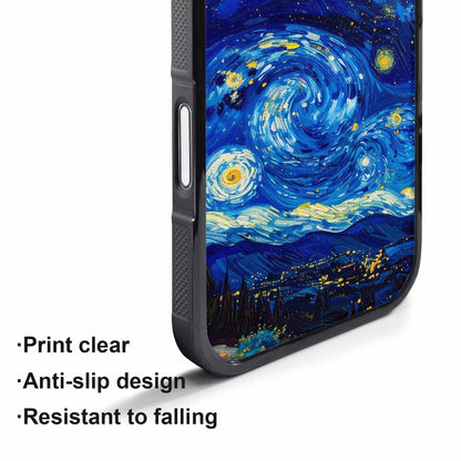 iPhone 17 Pro Case — Starry Night Van Gogh Custom Galaxy, Personalized Phone Case