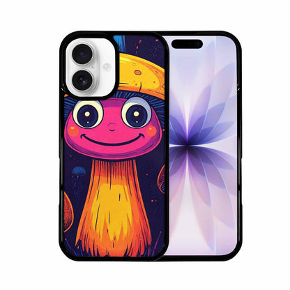 iPhone 17 Case — Retro Mushroom Cartoon Art Retro Vintage, Custom Designed Case Cover