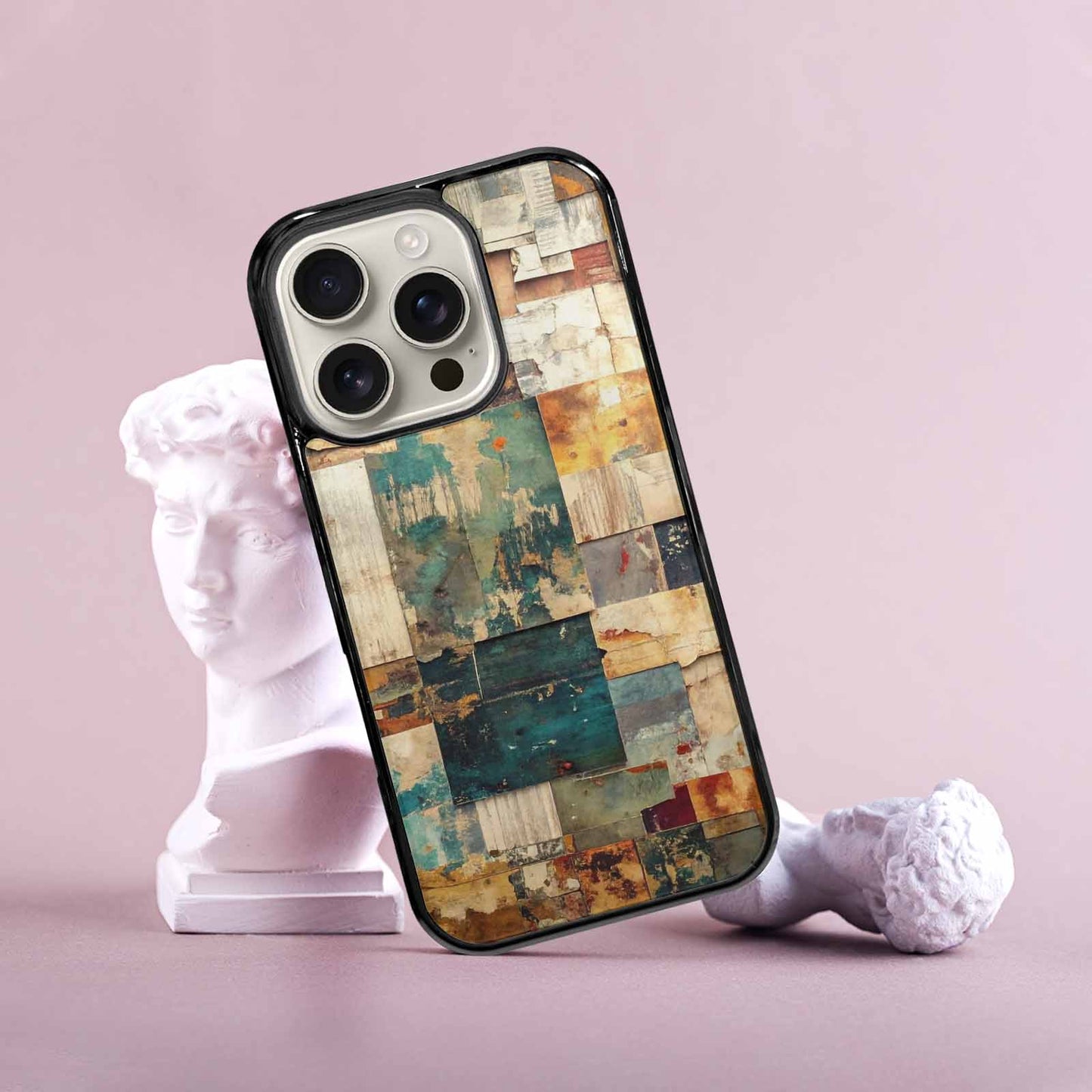 iPhone 16 Pro Case — Distressed Grunge Texture Pattern Hundreds Of, Unique Phone Case Design