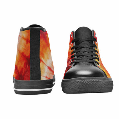 MEN'S Tie Dye - High Top Canvas Dreamcore Custom Shoes