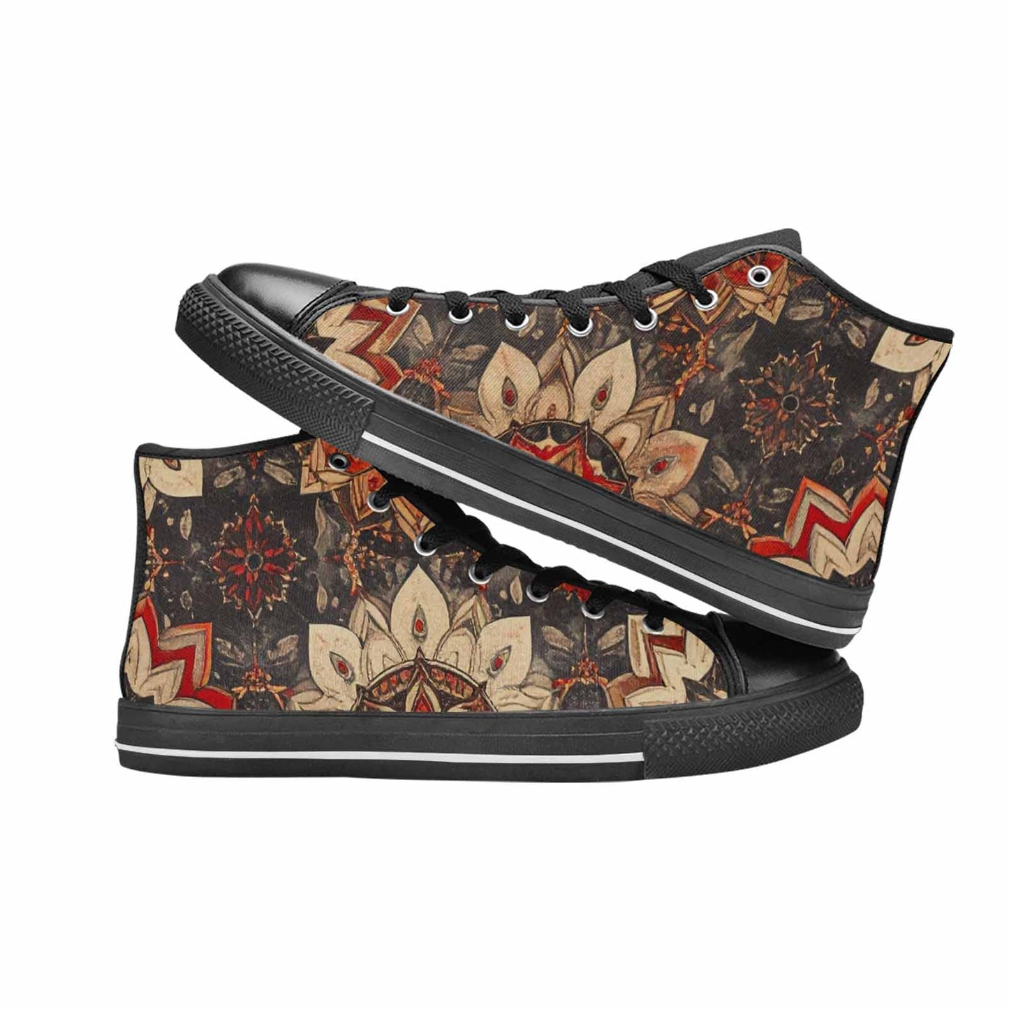 WOMEN'S Mandala High Top Canvas Dreamcore Shoes