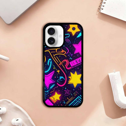iPhone 17 Case — Retro Motif Retro Motifs Retro Vintage, Custom Designed Case Cover