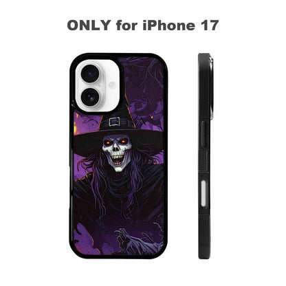 iPhone 17 Case — Scary Horror Halloween Art Original Art, Custom Phone Case