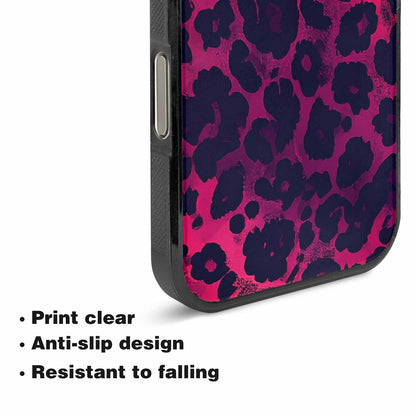 iPhone 16 Pro Max Case — Leopard Print Dark, Custom Print Case Cover