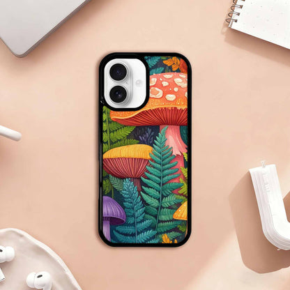 iPhone 17 Case — Mushrooms Botanicalmushrooms P Floral, Unique Phone Case Design
