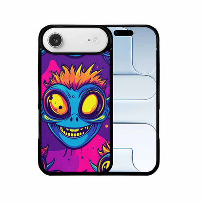 iPhone 17 Air Case — Alien Ufo Cartoon Art Pattern Alien, Personalized Phone Case